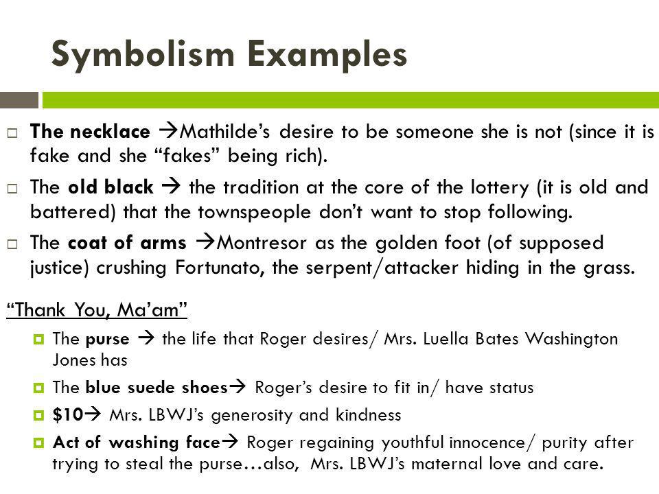 Symbolism and allusion essay